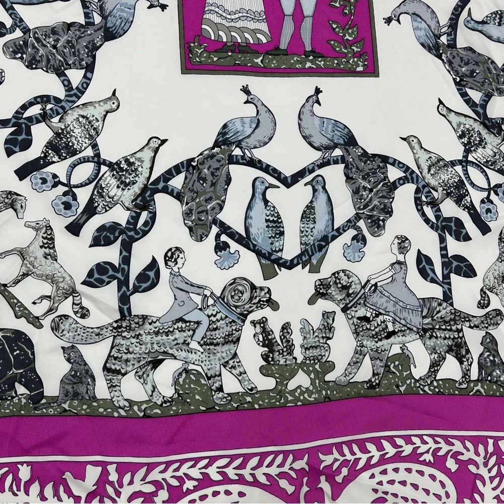 Hermes classic silk